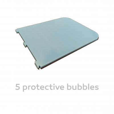 5 protective bubbles