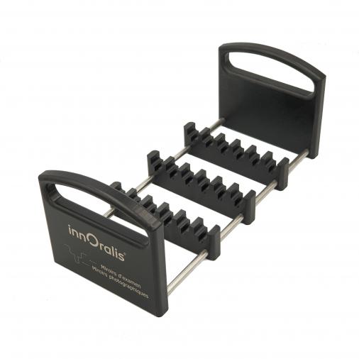 Rack de nettoyage horizontal - Miroirs photographie dentaire