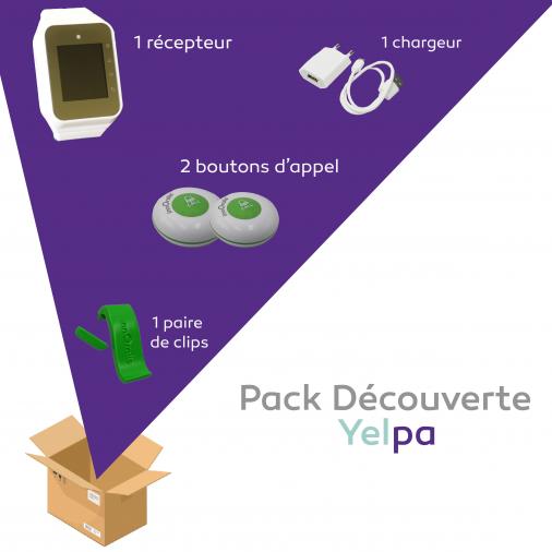 Système d'appel assistante médical - Pack Yelpa