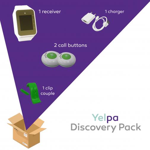 Medical assistant call system - Yelpa Discovery Pack