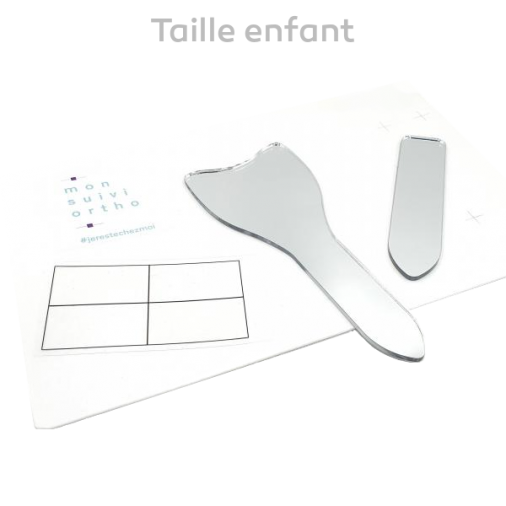 Miroir photographique dentaire - Kit pour téléconsultation - Taille enfant