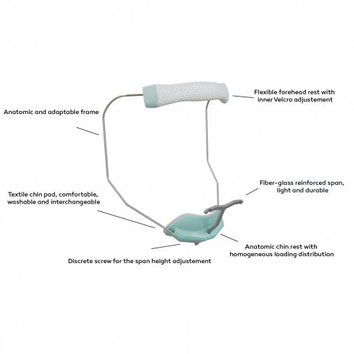 Orthopedic face mask - Light chronomask expli.