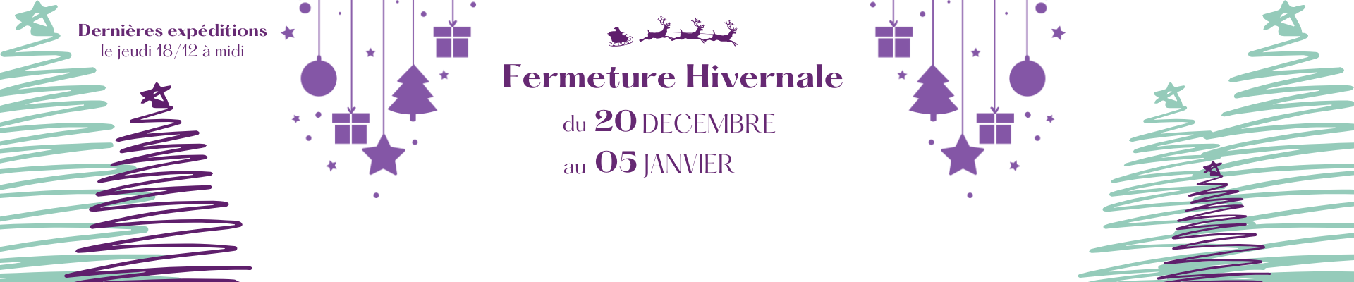 Belles fêtes de fin d'année